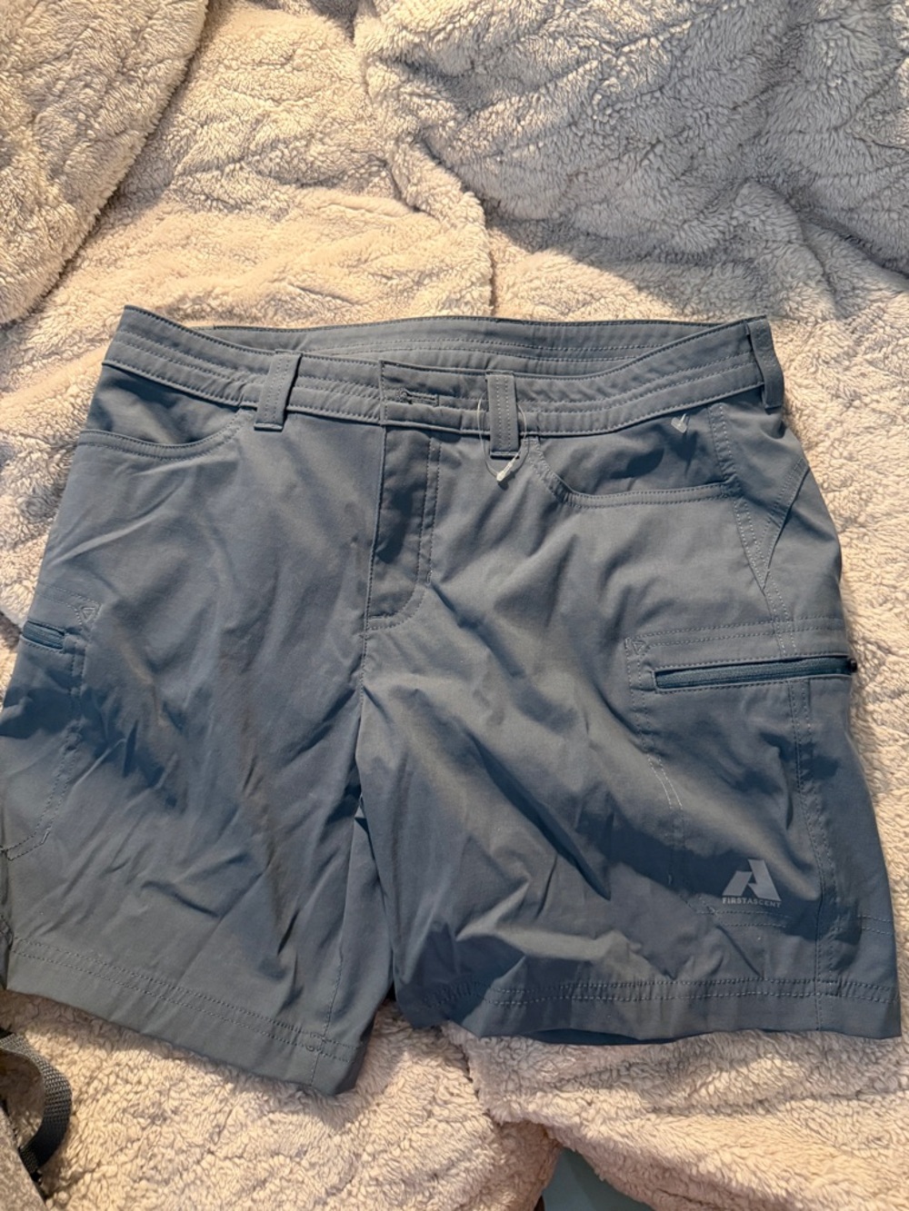 Eddie Bauer Slate Blue Athletic Shorts